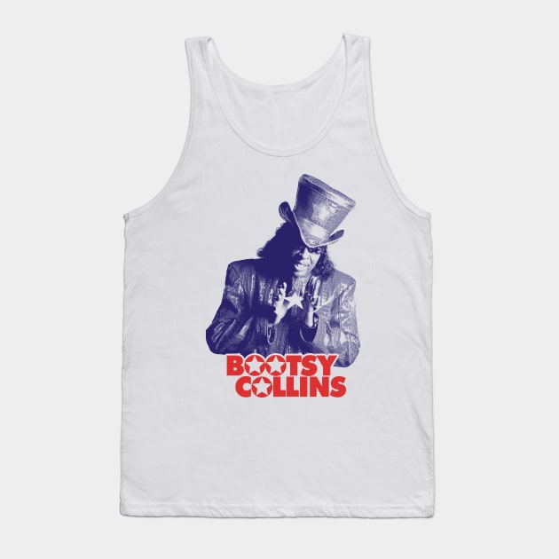 Bootsy Collin Funk Tank Top by Mugo Muncarsol